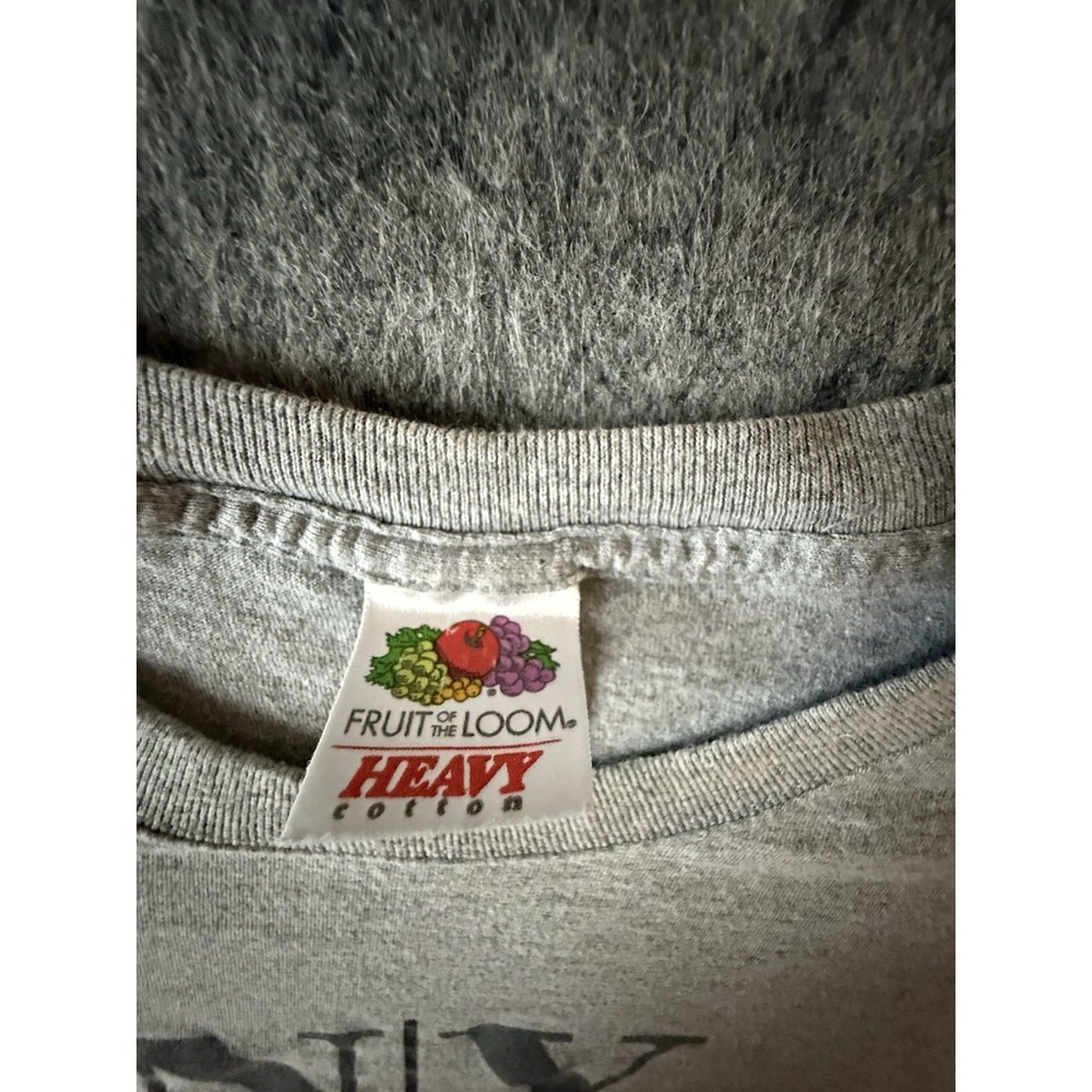 Fruit Of The Loom Upscale NY Short Sleeve T Shirt Gray Unisex Adult Size XL - Picture 6 of 9